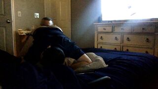 Horny Married Guy Cums and Goes Before Work. Morning HOT FUCK - 2 image
