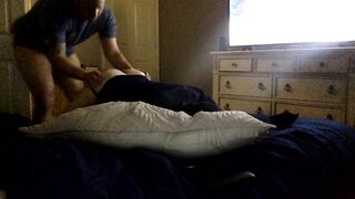 Horny Married Guy Cums and Goes Before Work. Morning HOT FUCK - 9 image