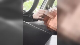 Stranger wank and suck me in the car - 4 image