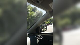 KennieJai gets jerked off in a car - 2 image