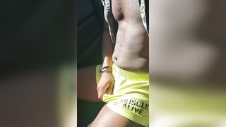 KennieJai gets jerked off in a car - 3 image