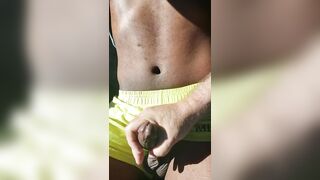 KennieJai gets jerked off in a car - 9 image