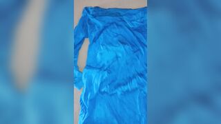Pissing on nurse suit salwar in changing room (52) - 2 image