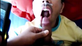 Cum eating compilation hard cocks squirting in open mouths 2 - 9 image