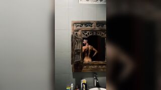 Boynext naked out of shower trying flirt/strip - 3 image