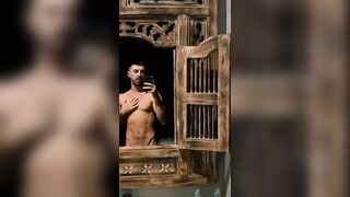 Boynext naked out of shower trying flirt/strip - 9 image