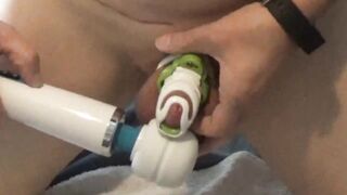 Old Clip from 2017: Chastity Cage Cum - 3 image