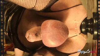 Anal sodomy with a 450 x 110 prototype multi-ball plug. - 7 image