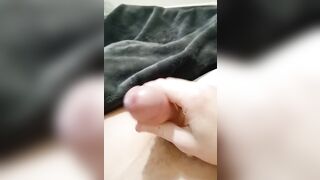 I jerk off my big cock every day because my stepmom loves a lot of cum on her tits - 10 image