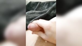I jerk off my big cock every day because my stepmom loves a lot of cum on her tits - 5 image