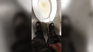 Peeing in a public bathroom - 7 image