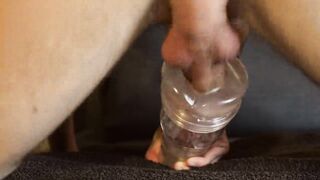 Straight guy - Big Cock - Fleshlight - Moaning - Cumshot - 5 image