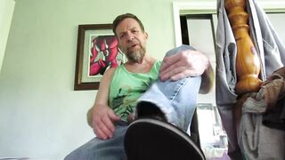 flip flop fun for you 1 2023. Commissioned video where I share your desires with you in jeans.. - 10 image
