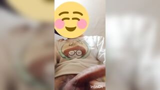 Mexican Teasing His Dick 