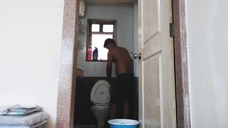 Room sex gay pumping bhatharoom cleaning sex - 10 image