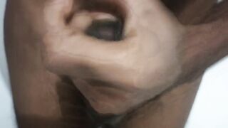 Boy show his body and masturbates infront of a camera - 8 image