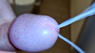 Cumshot in Slow Motion and Moaning - 1 image