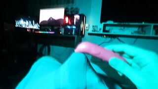 3 vibrators at the same time, cumming in underwear, solo male - 9 image