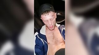 Straight brit boy gets sucked off in car by anon - 9 image