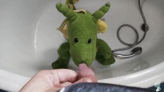 Green dragon Peeing#1 - 5 image