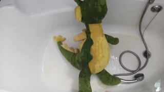 Green dragon Peeing#1 - 9 image
