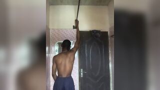 Wet hot body Nigerian soap shower pee video - 3 image
