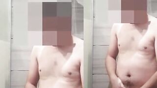 Another Security Guard take shower and cum - 5 image