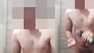 Another Security Guard take shower and cum - 7 image