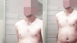 Another Security Guard take shower and cum - 9 image