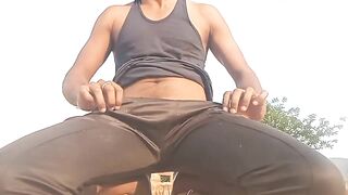 Naughty Indian Mature Young Men Handjob Video - 2 image