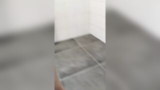 Cum in office toilet - 1 image