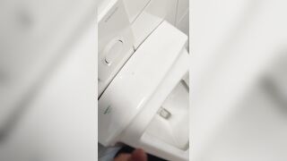 Cum in office toilet - 9 image
