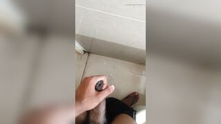 Indian boy hard massaging and masturbating his big cock - 5 image