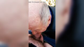 80 years old grandpa suck me - 6 image