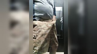 Jerking Off in Walmart Fitting Room Again - 9 image