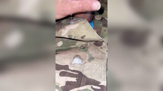 army solider in uniform - cumshot compilation! - 5 image