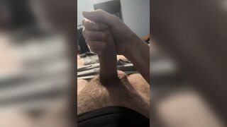 Rubbing my dick thinking about you - 1 image