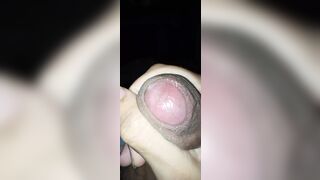 Second handjob of the night with pre-cum and cum at the end - 1 image