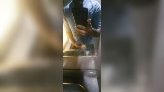 Desi guy jerking off in public train - 4 image