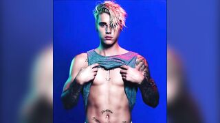 Justin Bieber Cum Challenge Sexy Celebrity Gay Compilation - 5 image