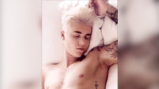 Justin Bieber Cum Challenge Sexy Celebrity Gay Compilation - 8 image