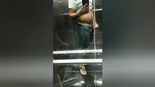 Sexy compilation of horny teacher masturbating in elevator, public toilet and in friends house with big cock and sexy bubble ass - 1 image