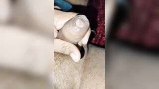 Indian Gay Self Anal fuck with vibrator and loud horny moaning masterbate - 8 image