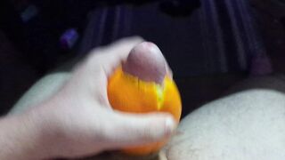 Making orange juice with my cock - 9 image