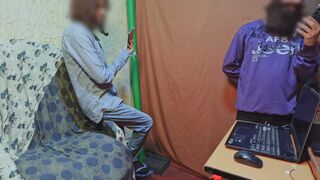 Pakistani hot guys watching porn and having fun - 1 image