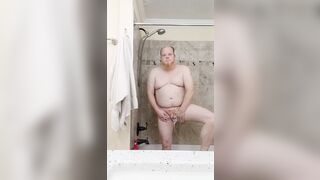 My shower today. Hairy ginger bush. Ginger beard. Redhead Johnnyred883. 6ft 240lbs. - 8 image