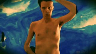 British Freddie Sunfields in Hot Fetish Nipple Play - 2 image