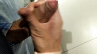 Jerking off in the airport urinals - 5 image