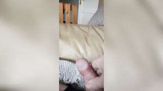 My Friend Is Lying on the Sofa and Cums His Cock and Plays with His Little Cock and Glans - 3 image