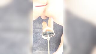 Double and triple anal for my noisy boy pussy. - 2 image